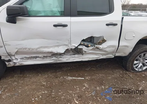 2025 Chevrolet Silverado 1500 4Wd Short Bed Custom from USA, damaged, VIN 1GCPKBEK0SZ312297